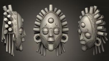 3D model Voodoo Mask (STL)